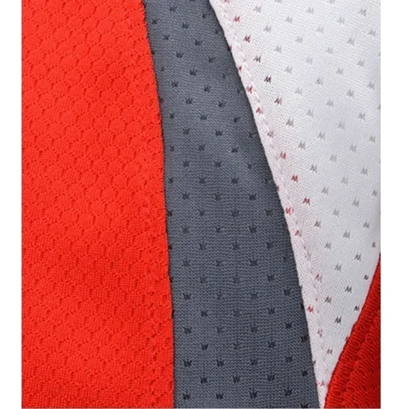 Champro Adult Bull Pen Full Button baseball jersey size XL orange white … - Picture 3 of 9